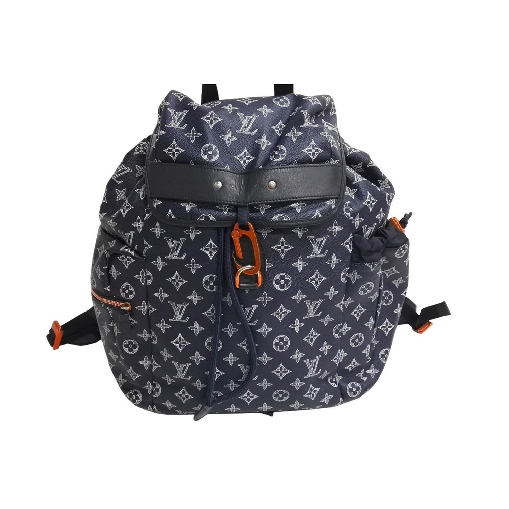 Louis Vuitton Navy Blue Backpack Ink Monogram Discovery